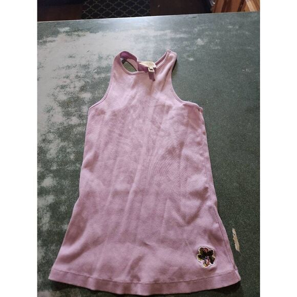 Ted Baker pink  Ribbed Racer Back Tank Top sz 1 (S) - Picture 2 of 4